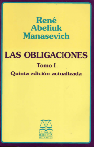 LAS OBLIGACIONES TOMO_I